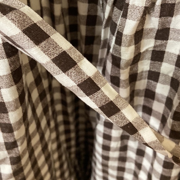 Gingham Print Tiered Maxi Dress - Picture 9 of 11